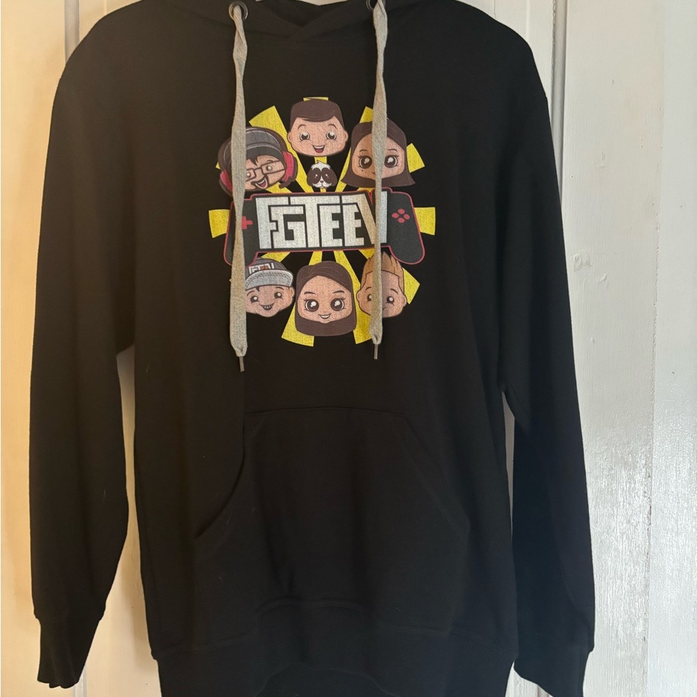 Men’s size medium FGTEEV hooded sweatshirt.